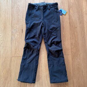 Brand new black ski pants, S